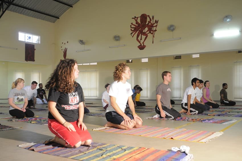 SDMIMD Students Yoga